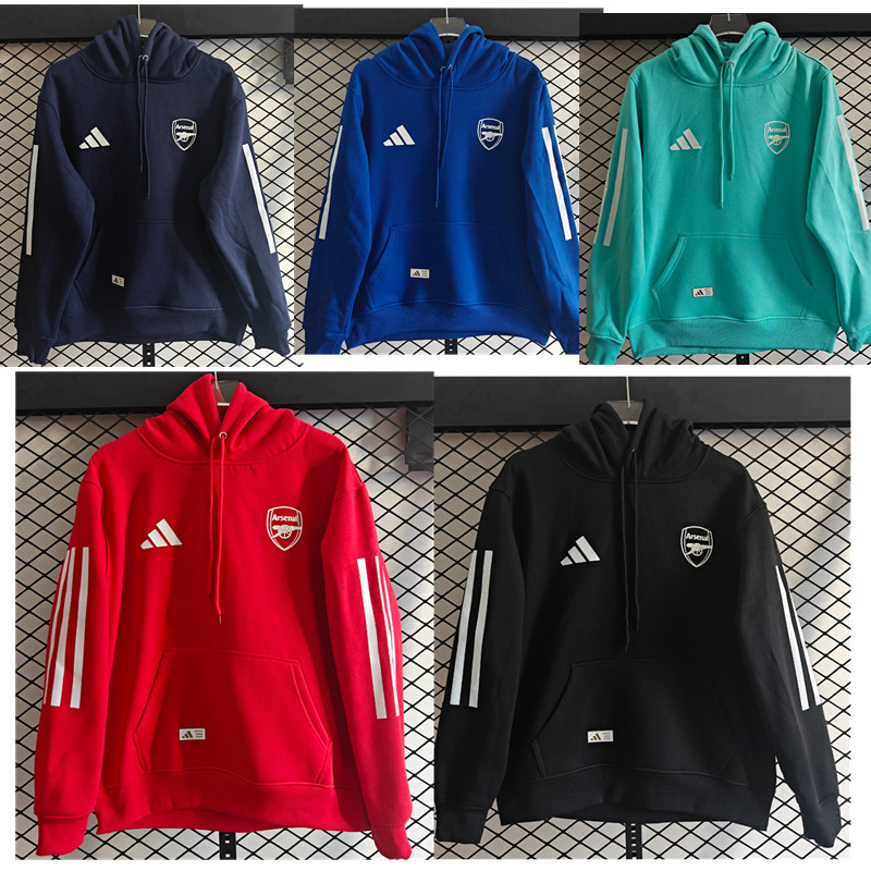 Arsenal training coat jacket jersey Thick fleece pullover and coat adult kit New 25 26 Arsenal jacket soccer jersey 10-20 days. It will arrive in your country