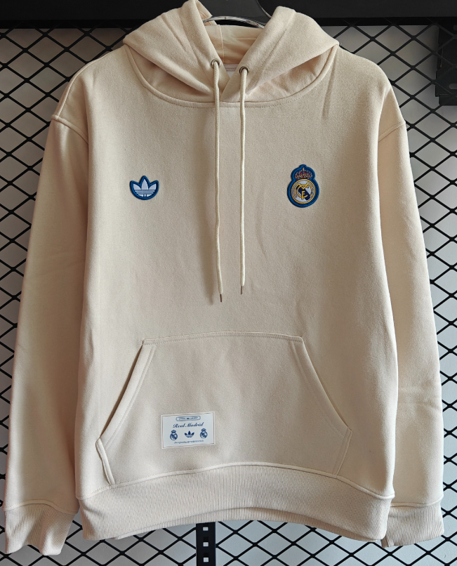 Real Madrid training coat jacket jersey Thick fleece pullover and coat adult kit New 25 26 Real Madrid jacket soccer jersey 10-20 days. It will arrive in your country