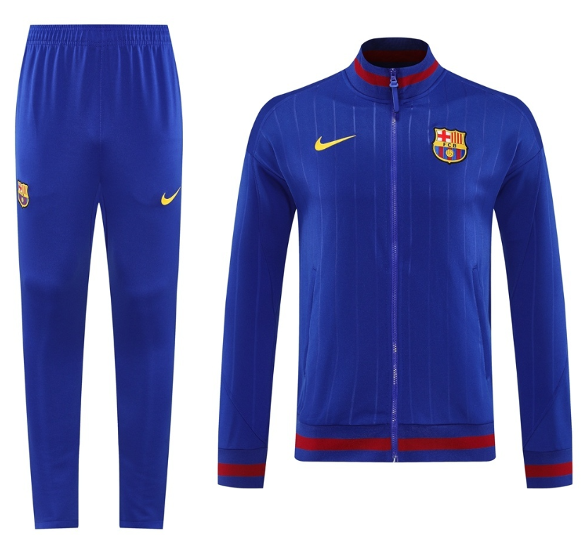 New  Barcelona training coat jacket jersey kids kit adult kit New 25 26 Barcelona coat jacket soccer jersey 10-20 days. It will arrive in your country