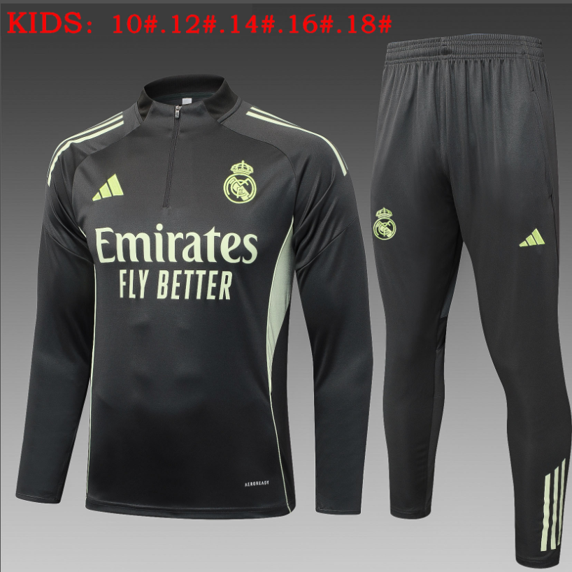25 26 Real Madrid training coat jacket  jersey kids kit adult kit 2025 2026 New Real Madrid training coat jacket soccer jersey 10-18 days. It will arrive in your country