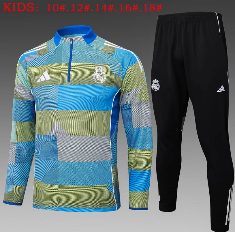 25 26 Real Madrid training coat jacket  jersey kids kit adult kit 2025 2026 New Real Madrid training coat jacket soccer jersey 10-18 days. It will arrive in your country
