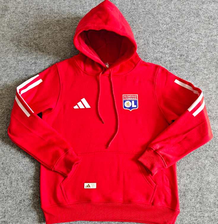 Lyon  training coat jacket jersey Thick fleece pullover and coat adult kit New 25 26 Lyon jacket soccer jersey 10-20 days. It will arrive in your country