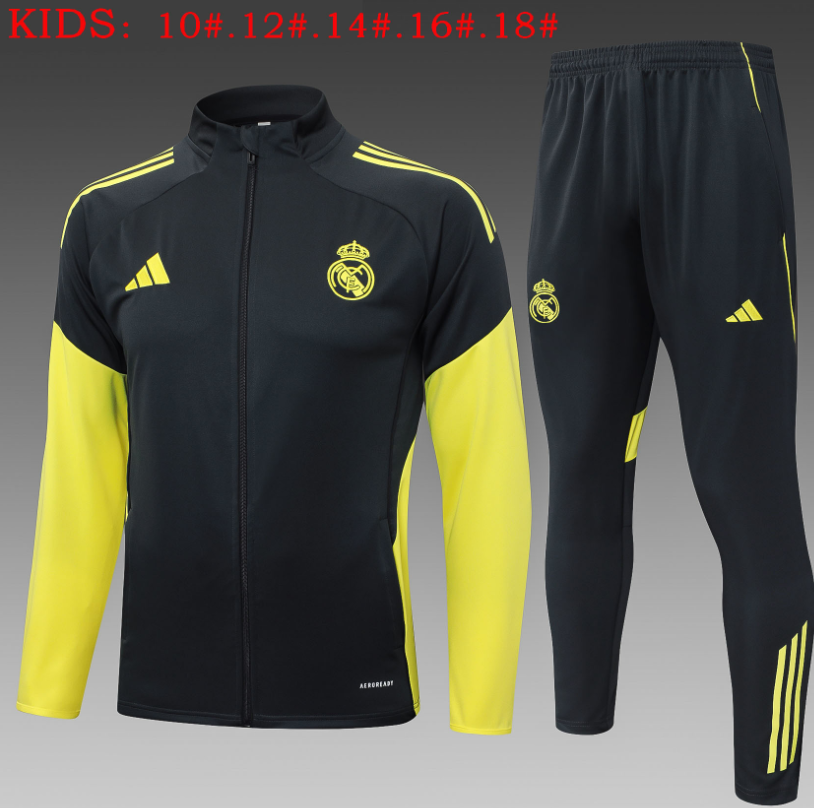 25 26 Real Madrid training coat jacket  jersey kids kit adult kit 2025 2026 New Real Madrid training coat jacket soccer jersey 10-18 days. It will arrive in your country
