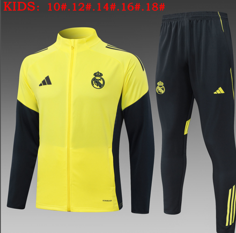 25 26 Real Madrid training coat jacket  jersey kids kit adult kit 2025 2026 New Real Madrid training coat jacket soccer jersey 10-18 days. It will arrive in your country