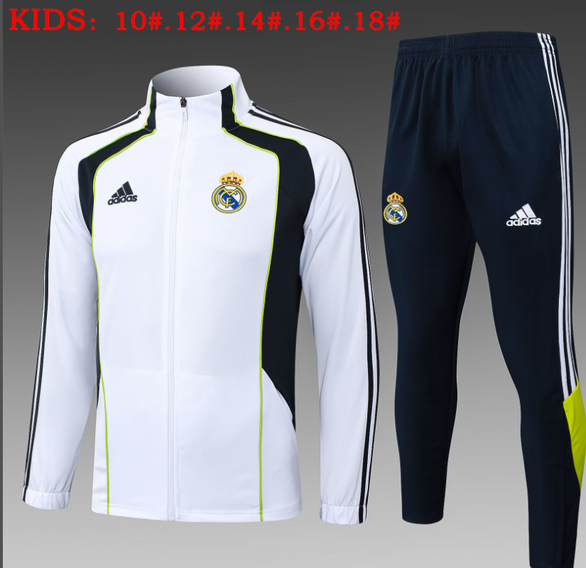 25 26 Real Madrid training coat jacket  jersey kids kit adult kit 2025 2026 New Real Madrid training coat jacket soccer jersey 10-18 days. It will arrive in your country