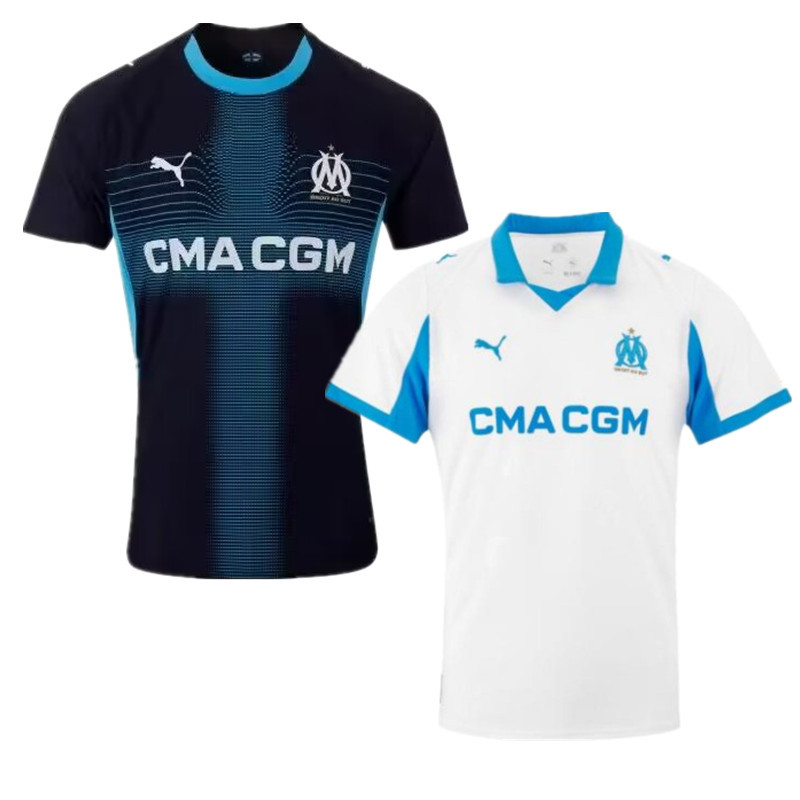 2025 2026 Marseille jersey Home and away 25 26 Marseille soccer jersey 10-20 days. It will arrive in your country