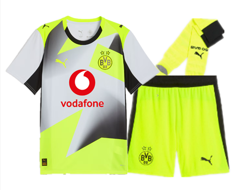 New  Dortmund jersey new Home and away adult  kit  kids kit  25 26  Dortmund  soccer jersey 10-20 days. It will arrive in your country