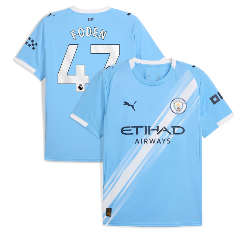 Manchester City  jersey Home and away adult 25 26 Manchester City soccer jersey 10-20 days. It will arrive in your country