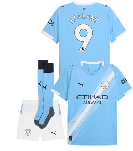 Manchester City jersey new Home and away adult  kit  kids kit  25 26 Manchester City soccer jersey 10-20 days. It will arrive in your country