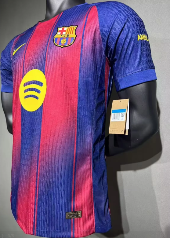 25 26  Barcelona Player edition  jersey Home and away New adult 25 26 AC Barcelona soccer jersey 10-20 days. It will arrive in your country