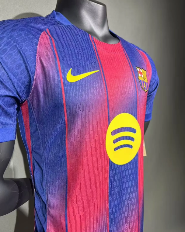25 26  Barcelona Player edition  jersey Home and away New adult 25 26 AC Barcelona soccer jersey 10-20 days. It will arrive in your country