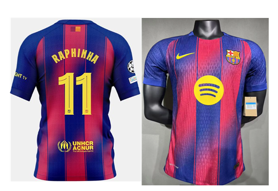25 26  Barcelona Player edition  jersey Home and away New adult 25 26 AC Barcelona soccer jersey 10-20 days. It will arrive in your country