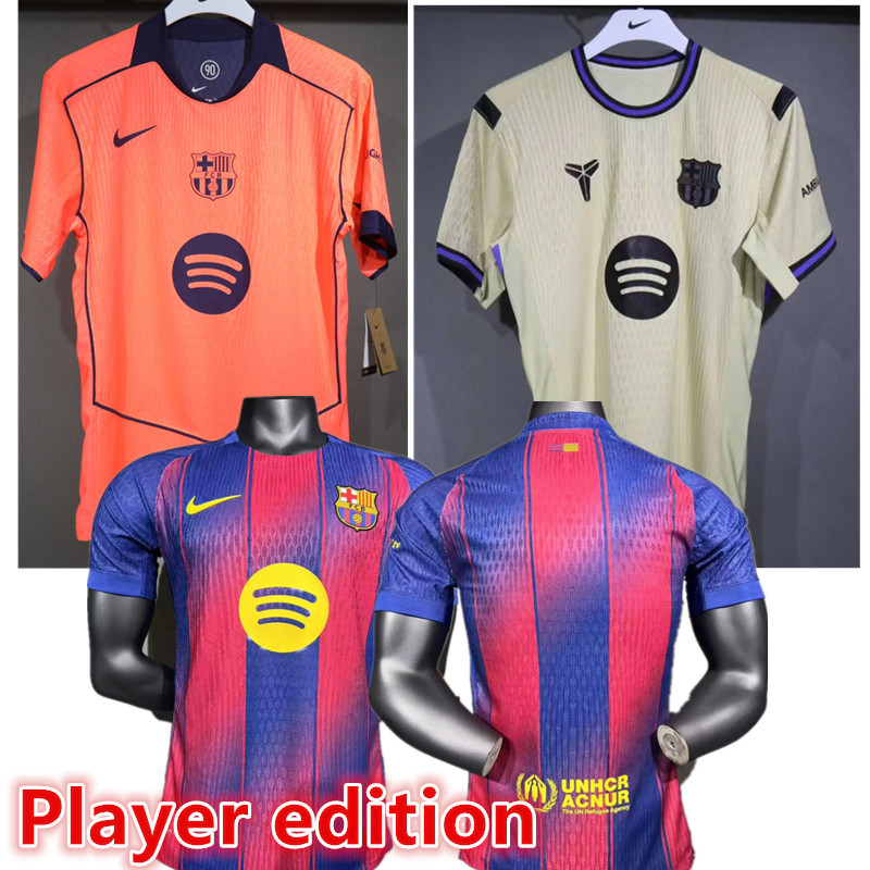 Barcelona Player edition  jersey Home and away New adult 25 26  Barcelona soccer jersey 10-20 days. It will arrive in your country