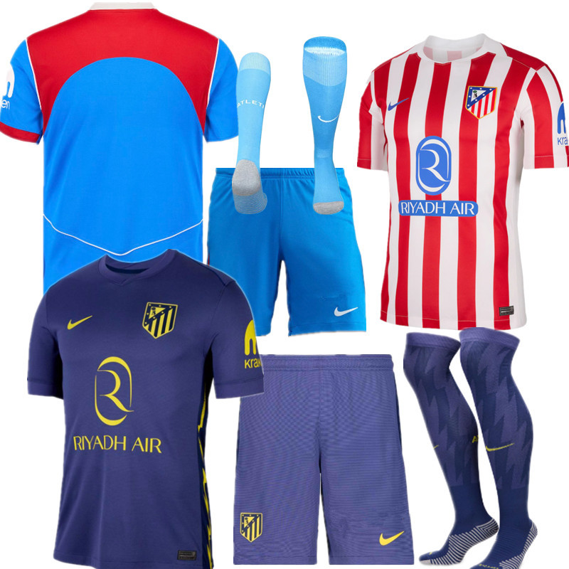 Atletico Madrid child jersey 25 26 adult kit  kids kit  Home Third away New adult 2025 2026  Atletico Madrid soccer jersey 10-20 days. It will arrive in your country
