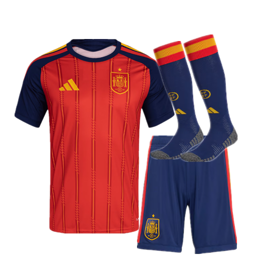 adult  kids kit 2026 World Cup National Team Spain jersey Home and away 26 27 Spain soccer jersey 10-20 days. It will arrive in your country