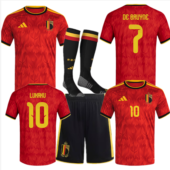 adult  kids kit 2026 World Cup National Team Belgium jersey Home and away 26 27 Belgium soccer jersey 10-20 days. It will arrive in your country