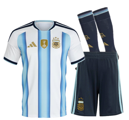 adult  kids kit 2026 World Cup National Team Argentina jersey Home and away 26 27 Argentina soccer jersey 10-20 days. It will arrive in your country