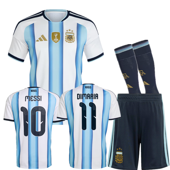 adult  kids kit 2026 World Cup National Team Argentina jersey Home and away 26 27 Argentina soccer jersey 10-20 days. It will arrive in your country
