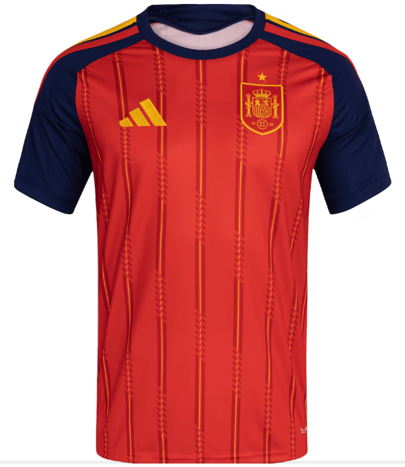 adult  kids kit 2026 World Cup National Team Spain jersey Home and away 26 27 Spain soccer jersey 10-20 days. It will arrive in your country