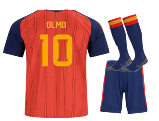 adult  kids kit 2026 World Cup National Team Spain jersey Home and away 26 27 Spain soccer jersey 10-20 days. It will arrive in your country