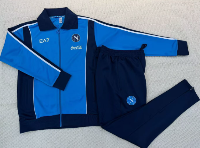 New  25 26 Naples training coat jacket  jersey adult kit New 2025 2026 napoli coat  jacket soccer jersey 10-20 days. It will arrive in your country