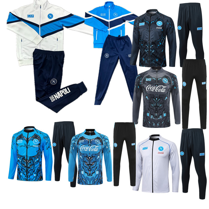 New  25 26 Naples training coat jacket  jersey adult kit New 2025 2026 napoli coat  jacket soccer jersey 10-20 days. It will arrive in your country