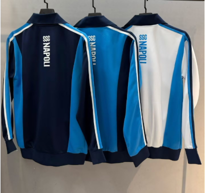 New  25 26 Naples training coat jacket  jersey adult kit New 2025 2026 napoli coat  jacket soccer jersey 10-20 days. It will arrive in your country