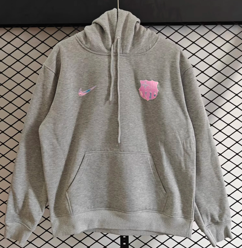 fleece sweatshirt New Barcelona training coat jacket jersey Thick fleece pullover and coat adult kit New 25 26 Barcelona jacket soccer jersey 10-20 days. It will arrive in your country