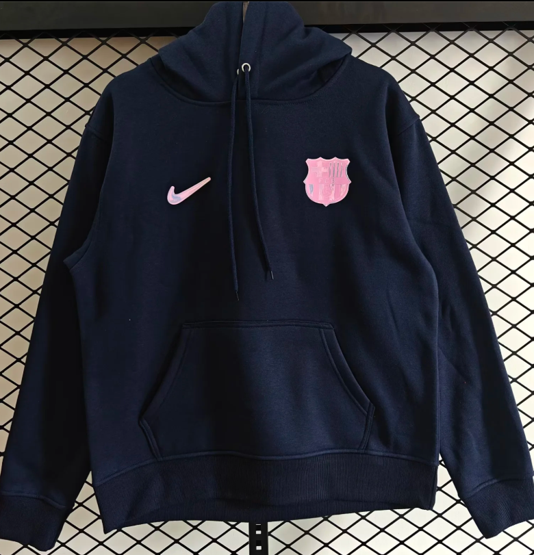 fleece sweatshirt New Barcelona training coat jacket jersey Thick fleece pullover and coat adult kit New 25 26 Barcelona jacket soccer jersey 10-20 days. It will arrive in your country