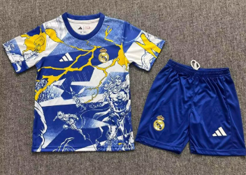 kids kit Real Madrid jersey new adult  kit  kids kit 25 26 Real Madrid soccer jersey 10-20 days. It will arrive in your country