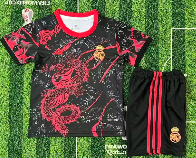 kids kit Real Madrid jersey new adult  kit  kids kit 25 26 Real Madrid soccer jersey 10-20 days. It will arrive in your country