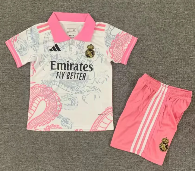 kids kit Real Madrid jersey new adult  kit  kids kit 25 26 Real Madrid soccer jersey 10-20 days. It will arrive in your country