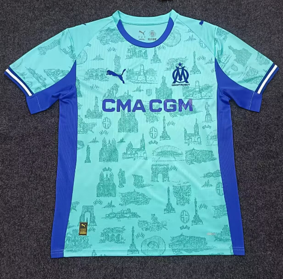 2025 2026 Marseilles jersey Home and away 25 26 Marseilles soccer jersey 10-20 days. It will arrive in your country