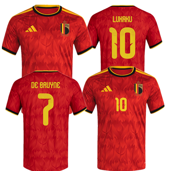 2026 World Cup National Team Belgium jersey Home and away New adult 26 27 Belgium soccer jersey 10-20 days. It will arrive in your country