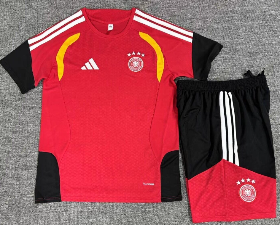 2026 World Cup National Team Germany  jersey Pocket zipper pants kids kit New training  adult kit  Home and away 26 27 Germany soccer jersey 10-18 days. It will arrive in your country