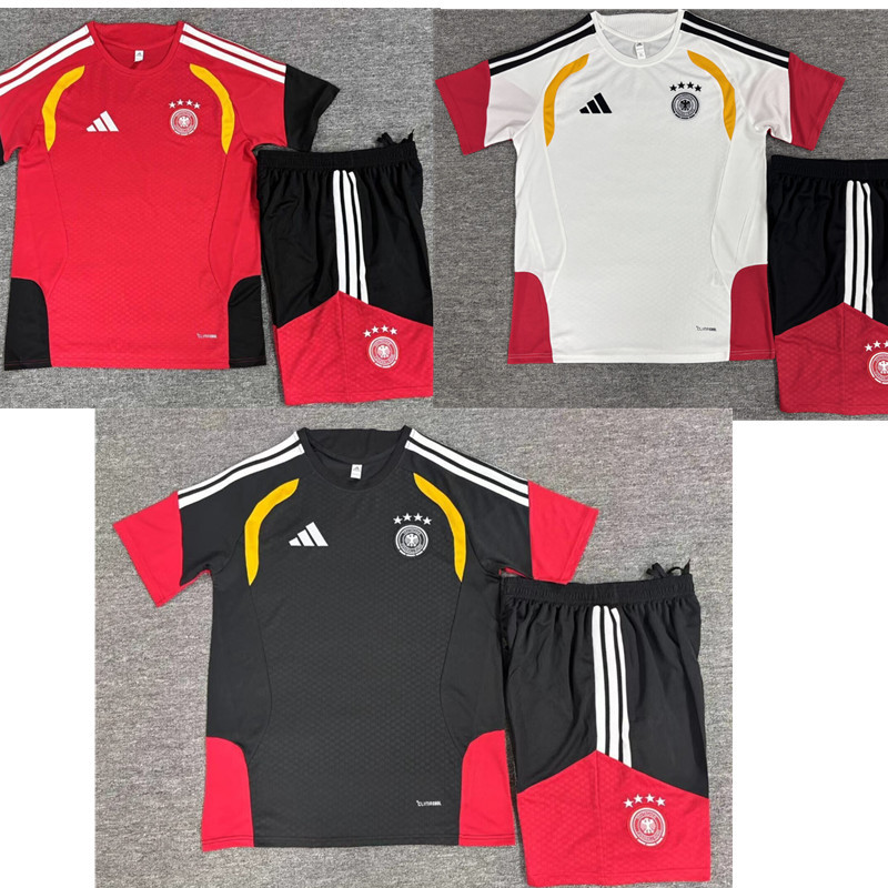 2026 World Cup National Team Germany  jersey Pocket zipper pants kids kit New training  adult kit  Home and away 26 27 Germany soccer jersey 10-18 days. It will arrive in your country