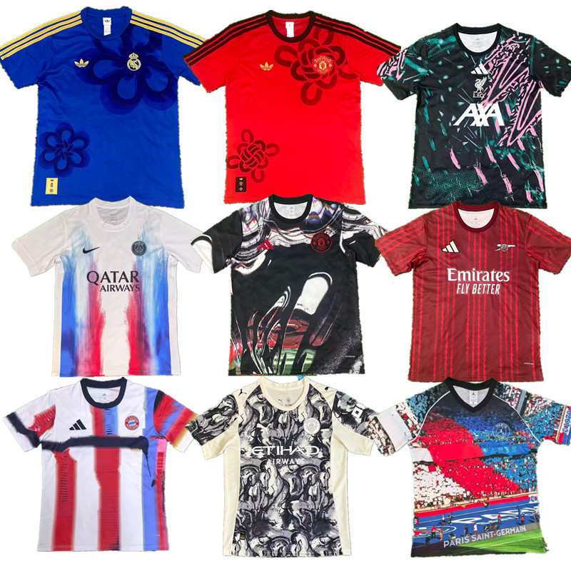 2026 Manchester City training jersey  New adult 26 27 Real Madrid Manchester United Liverpool Arsenal psg Bayern Munich  soccer jersey 10-20 days. It will arrive in your country