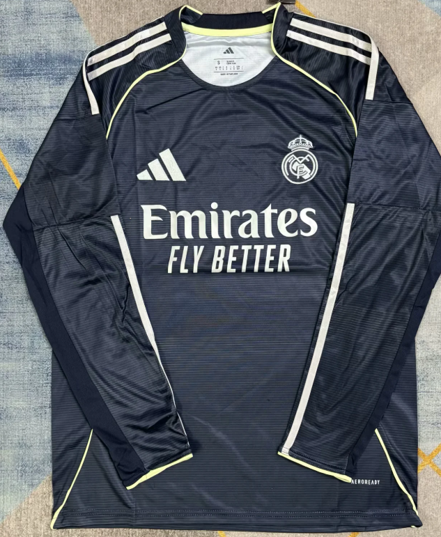 25 26 long sleeve  Real Betis  Real Madrid Manchester United Bayern Munchen Barcelona Arsenal Manchester City Liverpool Marseilles Marseilles Atletico Madrid Aston Villa soccer jersey 10-18 days. It will arrive in your country