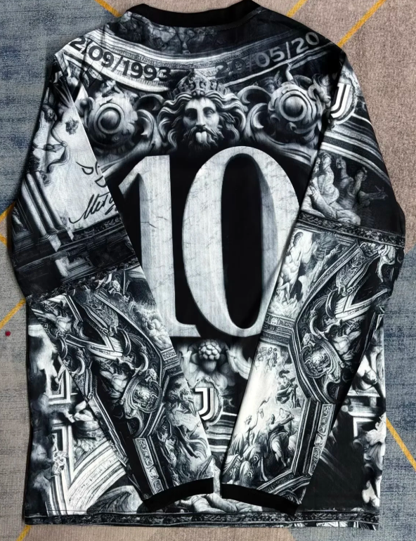 long sleeve 2026 Juventus jersey Home away New adult 26 27 Juventus soccer jersey 10-18 days. It will arrive in your country