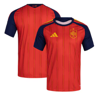 2026 World Cup National Team Spain jersey Home and away New adult 26 27 Spain soccer jersey 10-20 days. It will arrive in your country