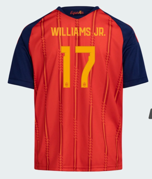 2026 World Cup National Team Spain jersey Home and away New adult 26 27 Spain soccer jersey 10-20 days. It will arrive in your country