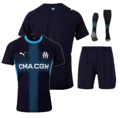 New  Marseille jersey new Home and away adult  kit  kids kit  25 26 Marseille soccer jersey 10-20 days. It will arrive in your country