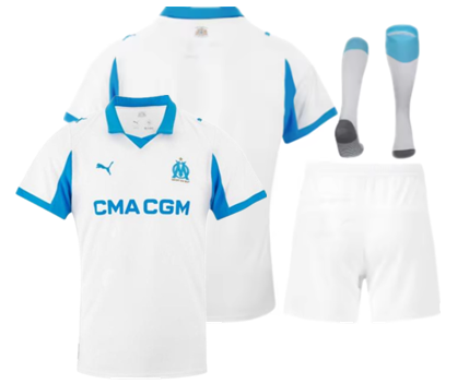 New  Marseille jersey new Home and away adult  kit  kids kit  25 26 Marseille soccer jersey 10-20 days. It will arrive in your country