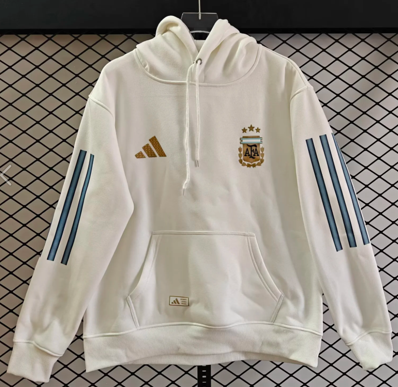 fleece sweatshirt New Argentina training coat jacket jersey Thick fleece pullover and coat adult kit New 26 27 Argentina jacket soccer jersey 10-20 days. It will arrive in your country