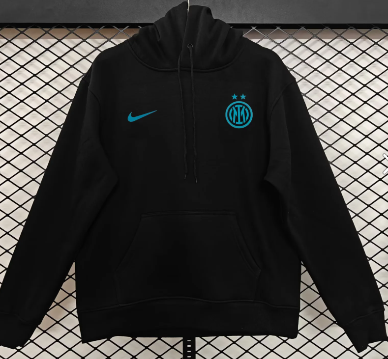 fleece sweatshirt New Inter Milan training coat jacket jersey Thick fleece pullover and coat  New 26 27 Inter Milan jacket soccer jersey 10-20 days. It will arrive in your country