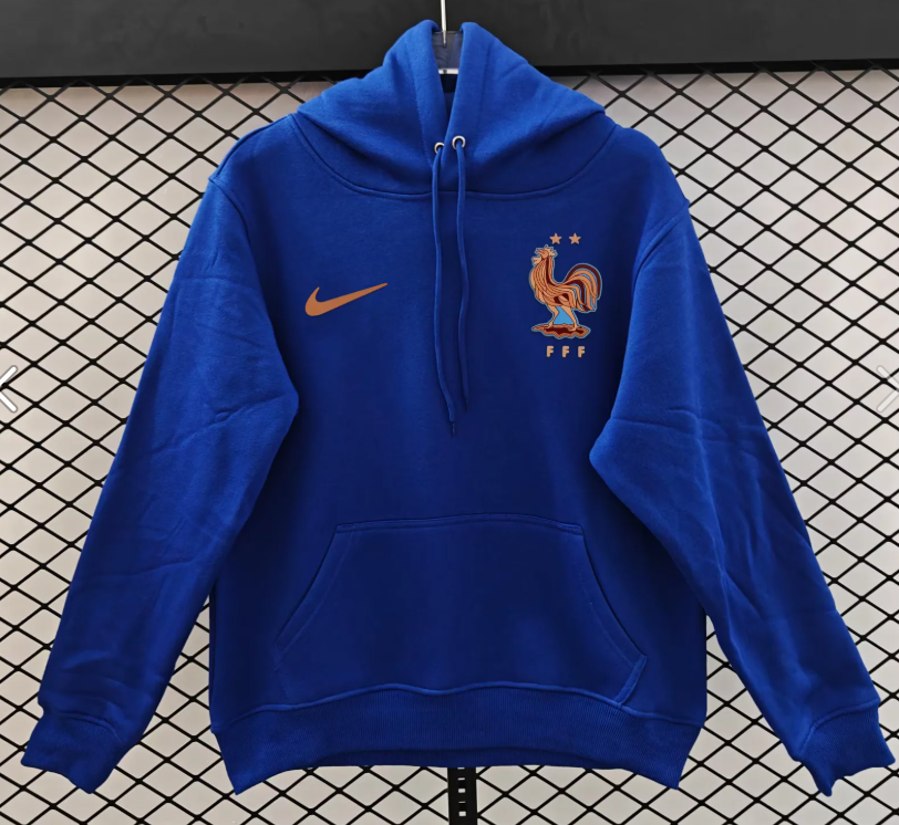 fleece sweatshirt New France training coat jacket jersey Thick fleece pullover and coat adult kit New 26 27 France jacket soccer jersey 10-20 days. It will arrive in your country