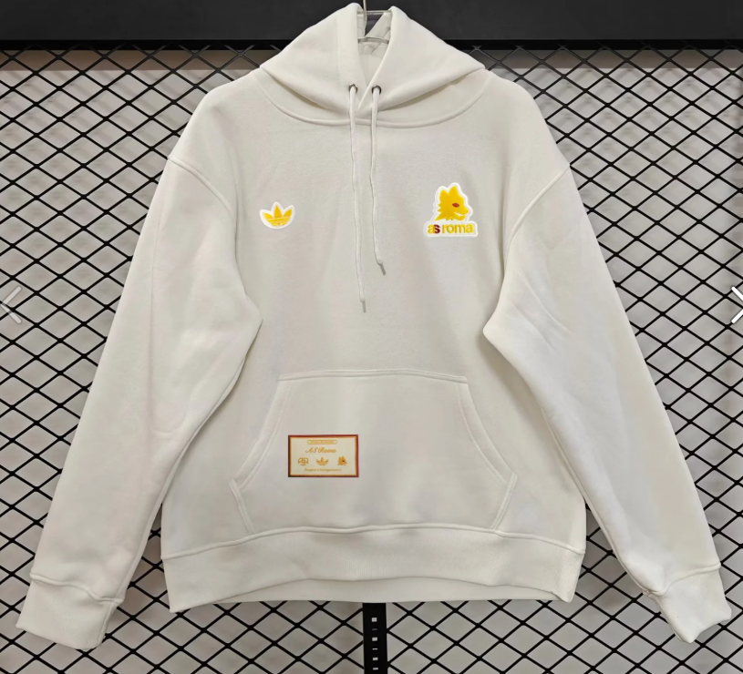 fleece sweatshirt New Roma training coat jacket jersey Thick fleece pullover and coat  New 26 27 Roma  jacket soccer jersey 10-20 days. It will arrive in your country
