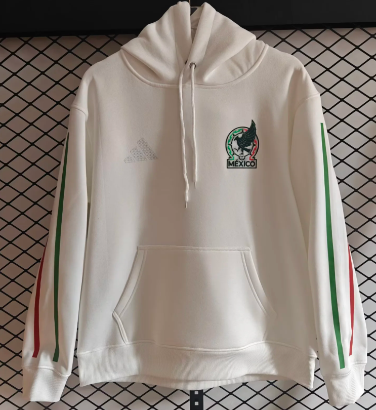 fleece sweatshirt New Mexico training coat jacket jersey Thick fleece pullover and coat adult kit New 26 27 Mexico jacket soccer jersey 10-20 days. It will arrive in your country