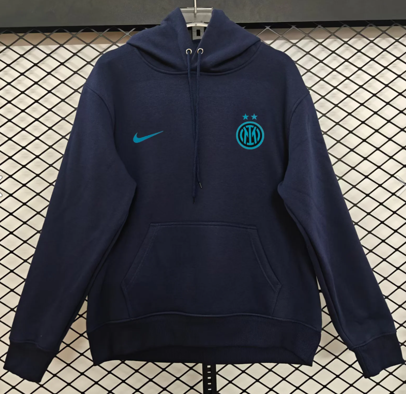fleece sweatshirt New Inter Milan training coat jacket jersey Thick fleece pullover and coat  New 26 27 Inter Milan jacket soccer jersey 10-20 days. It will arrive in your country