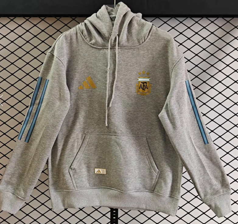 fleece sweatshirt New Argentina training coat jacket jersey Thick fleece pullover and coat adult kit New 26 27 Argentina jacket soccer jersey 10-20 days. It will arrive in your country